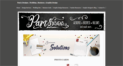 Desktop Screenshot of pamsdesigns.ca